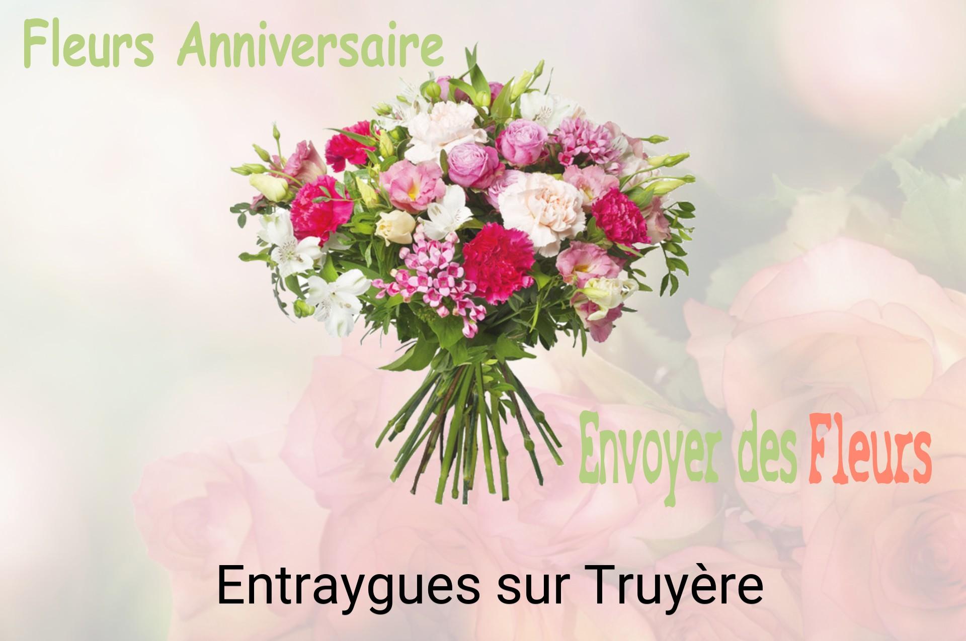 Bouquet de fleurs d’anniversaire livré à Entraygues-sur-Truyère