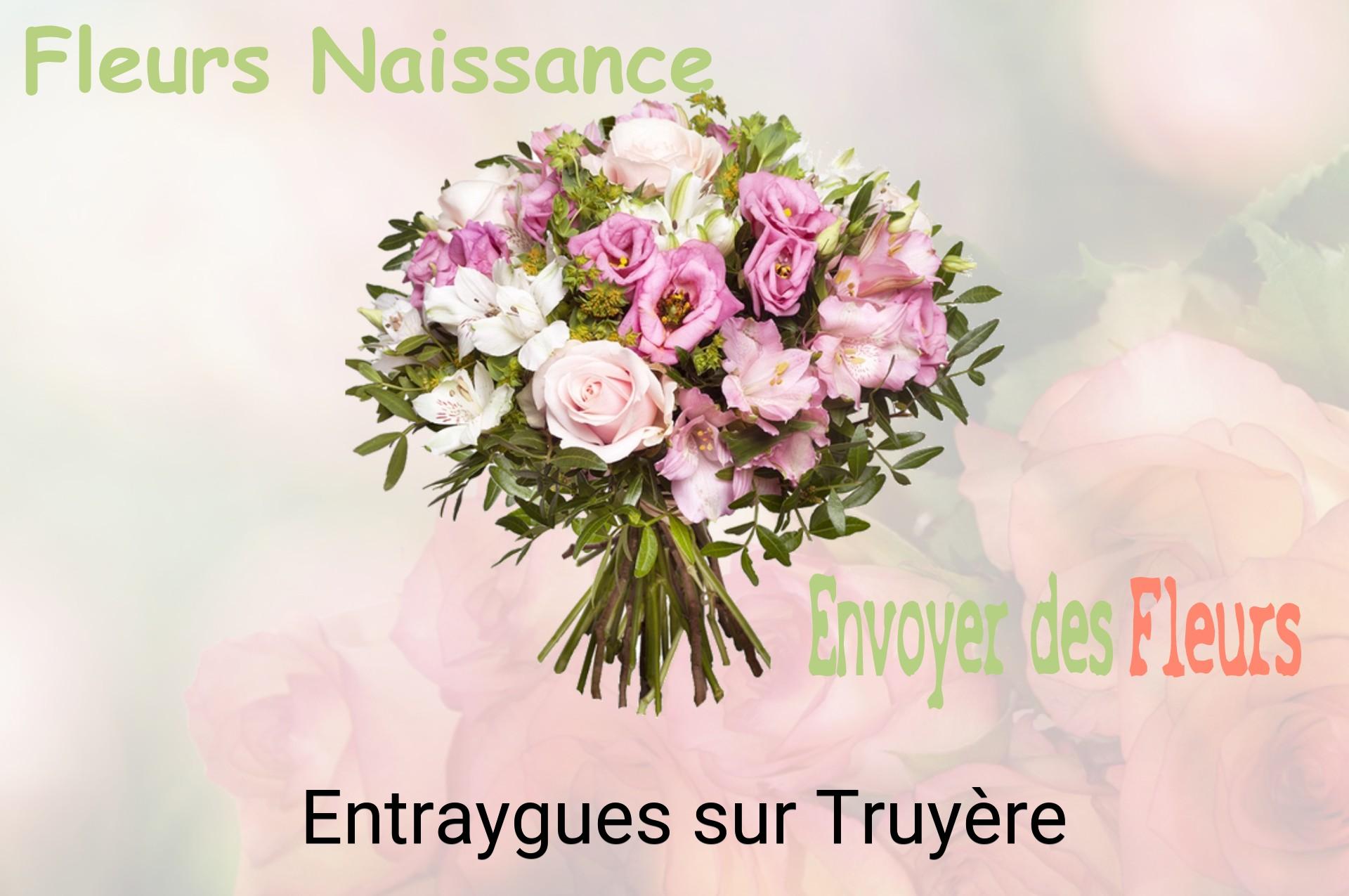 Bouquet de fleurs de naissance livré à Entraygues-sur-Truyère