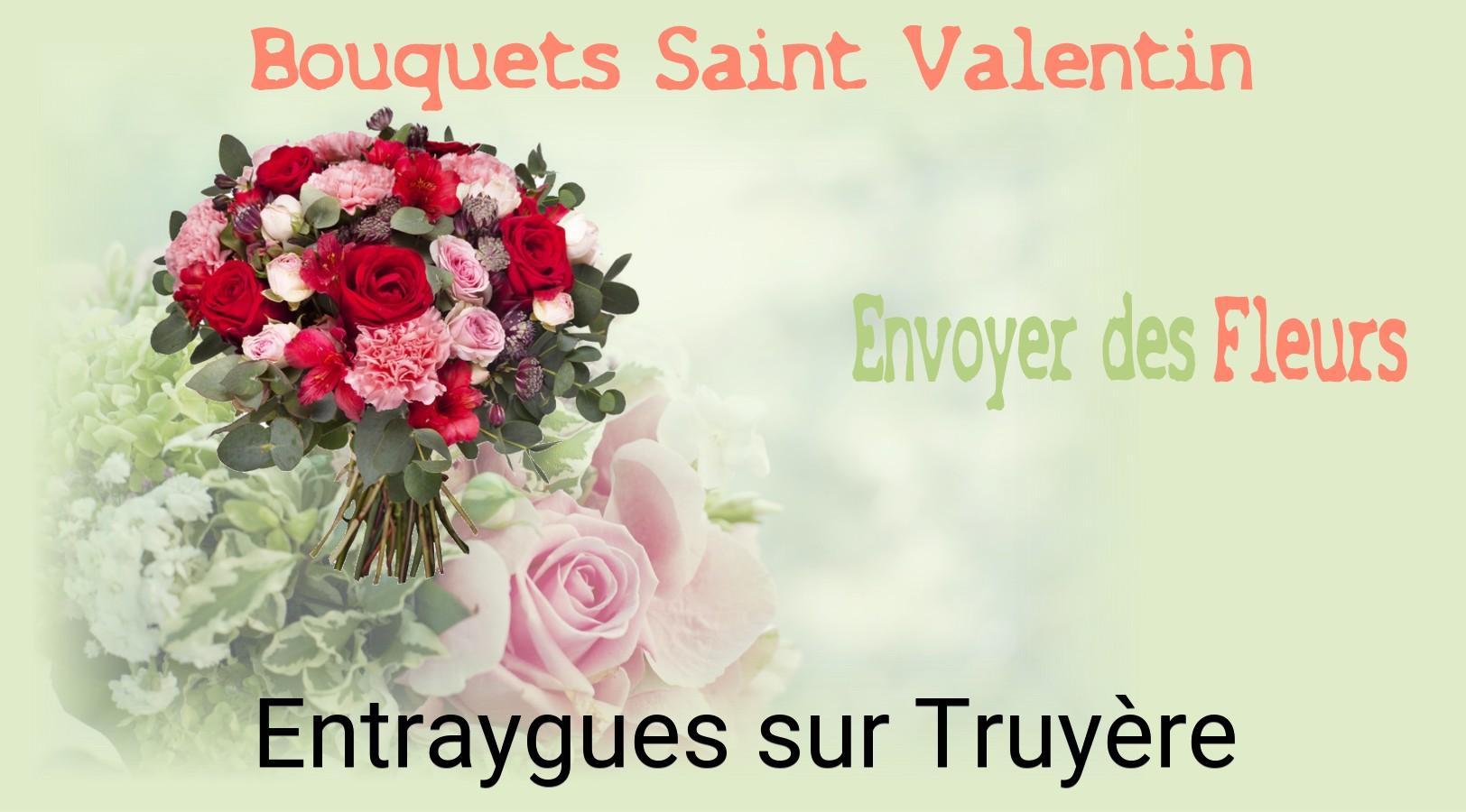Roses de Saint-Valentin livrées à Entraygues-sur-Truyère